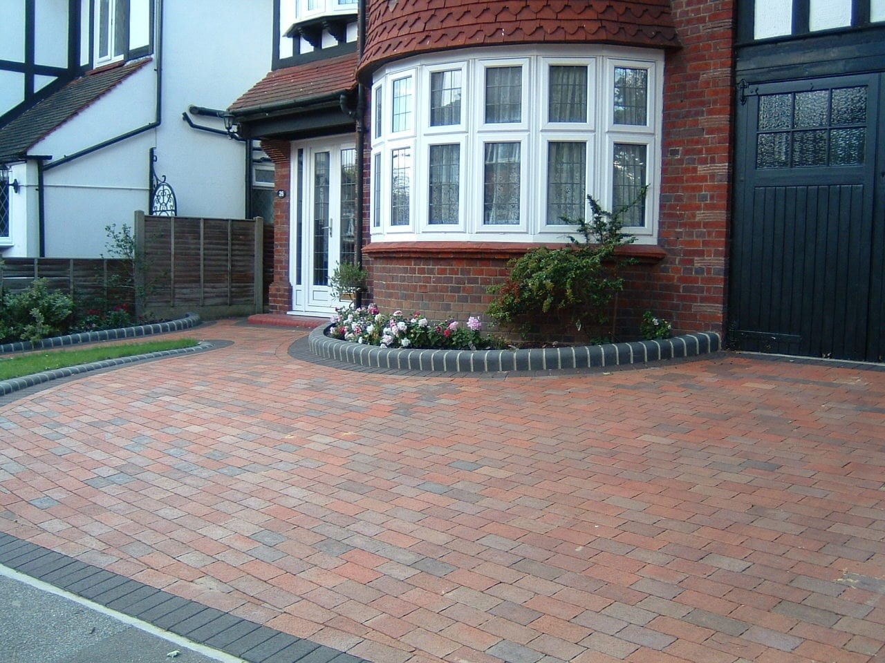 Clay Pavers Driveway from Diamond Services