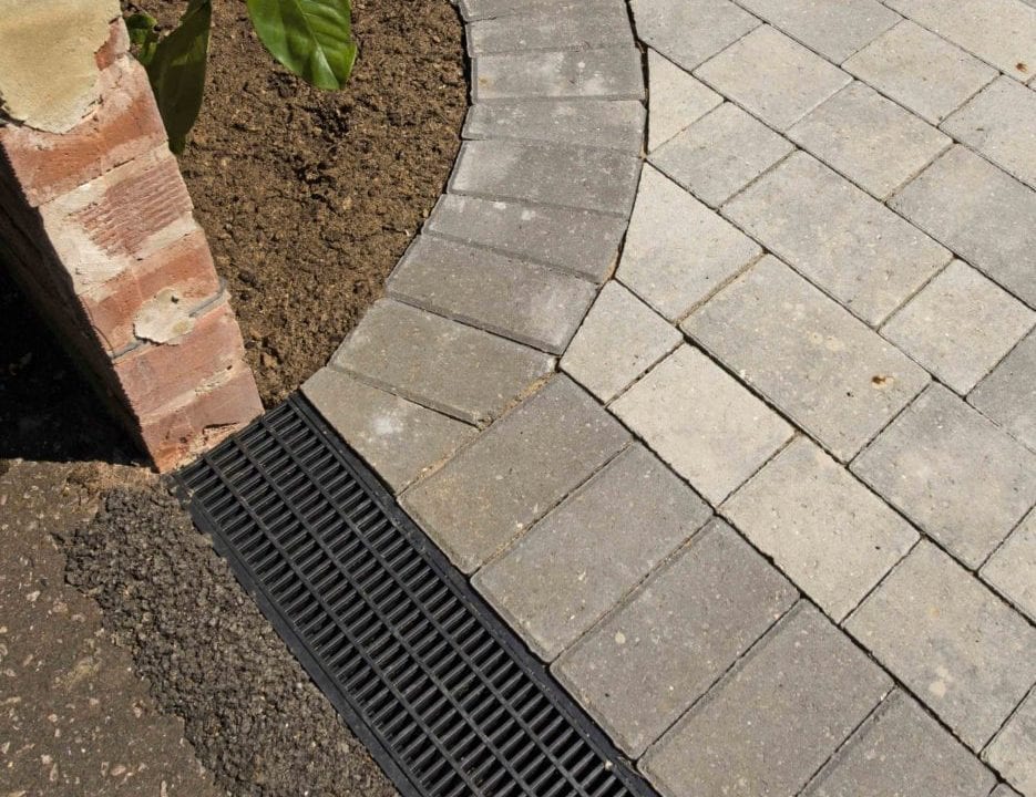 Driveway with Beta Block Paving and Charcoal Edging
