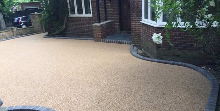 Resin Bound Driveway by Diamond Services